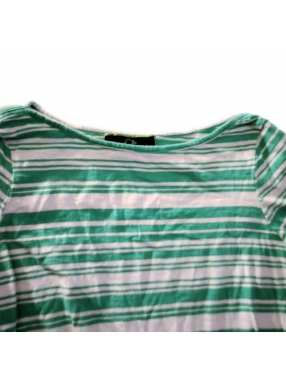 Green Striped Dress
